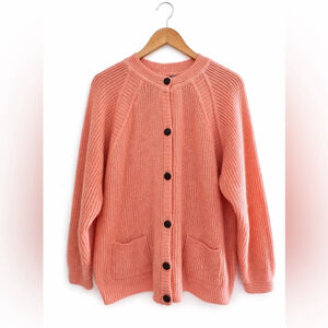 Vintage Grandpa Core Knit Cardigan – Bay Club Button Fron